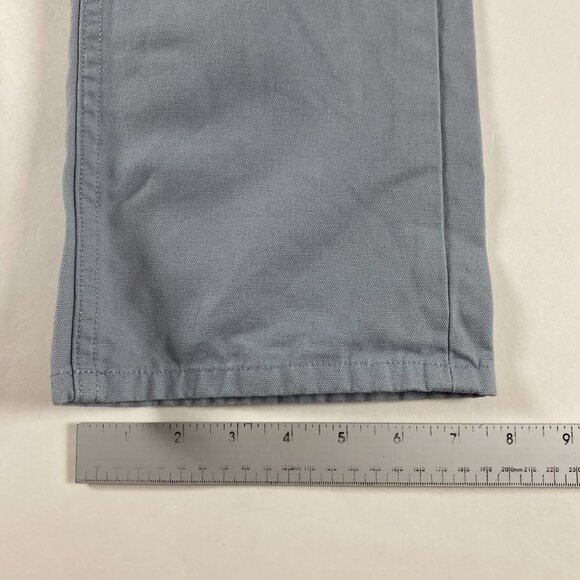 Vineyard Vines Canvas Twill Chino Pants Men's 32 x 32 Cotton Light Blue 5 Pocket - Picture 11 of 13